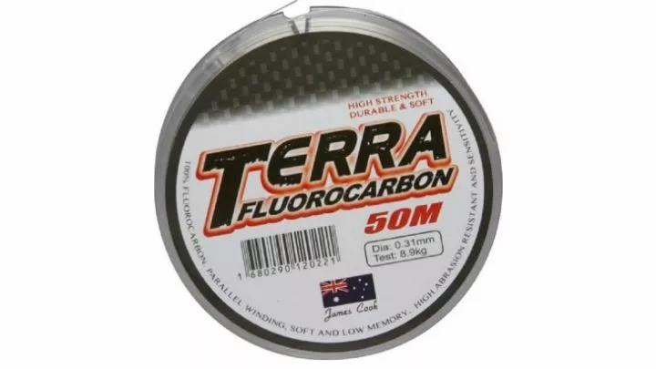 J.C. Terra Fluorocarbon 0.20mm 50m 3 J.C. Terra Fluorocarbon 0.20mm 50m