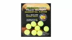 Enterprise Tackle Immortal 10mm Boilie Fluoro Yellow Scopex Peach